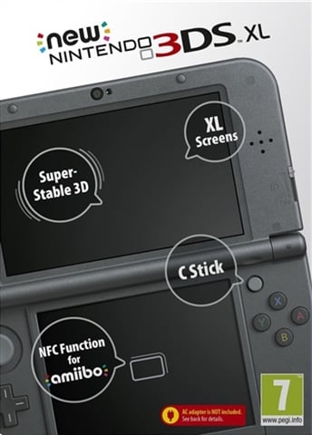 New nintendo 3ds xl metallic deals black